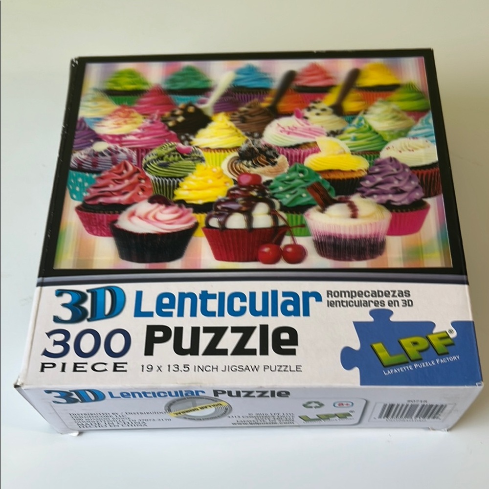 3D Lenticular 300 Piece Puzzle